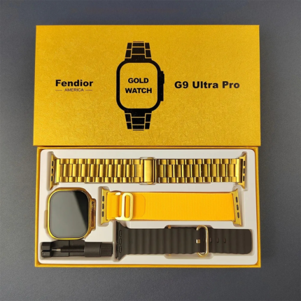 G9 Ultra Pro Smart Watch (Golden Edition)